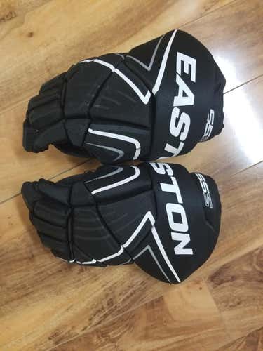 Black Senior Easton Gloves 14"