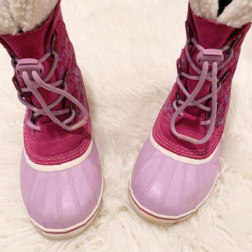 Women’s/Girls Sorel Pink Snow Boots