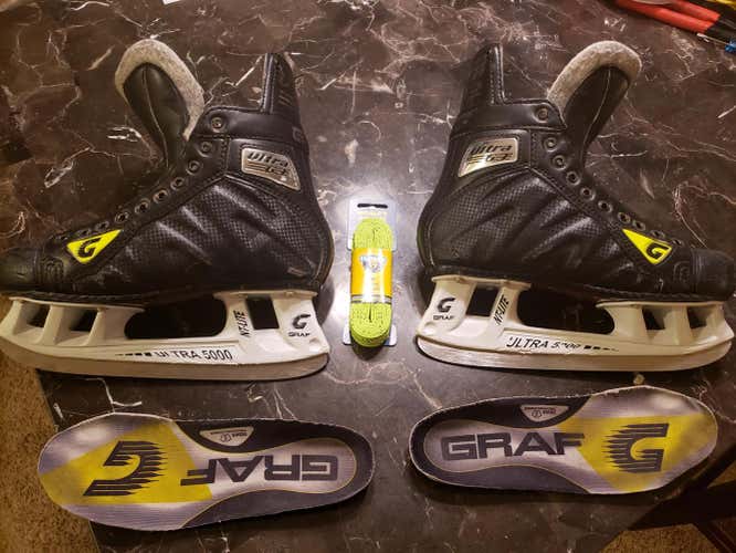Graf Ultra G3 Hockey Skates Size 6.5, RARE