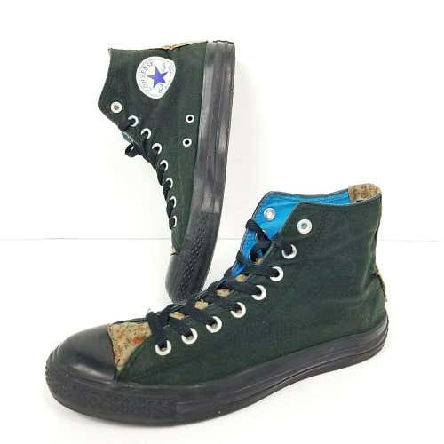 Converse Allstar Chuck Taylor High Top Black Floral Shoes Sz 9 Womens 7.5 Mens