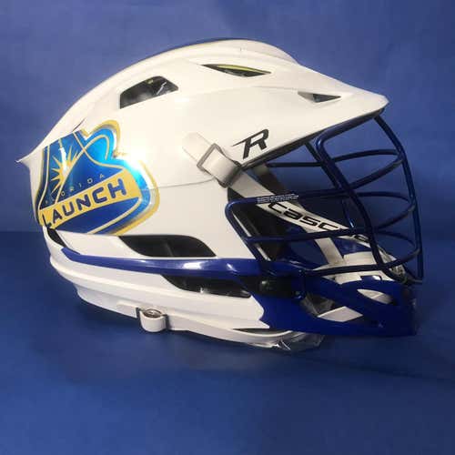 White Adult Player R Helmet