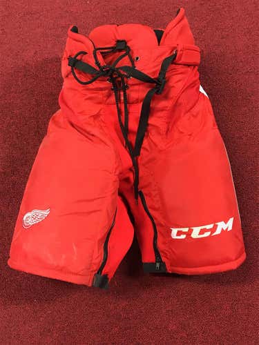 Detroit Red Wings CCM HP45 Pants Size Small Pro Stock Item#CCMP2