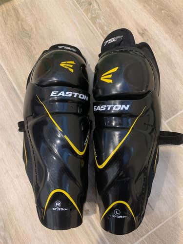 Easton Stealth 10 inch / 26 cm Shin Pads Used