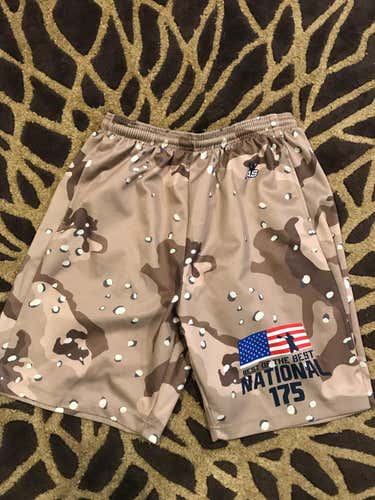 Brown Adult Men's Medium Shorts