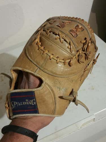 Vintage Youth Pro First Base Softball Baseball mitt glove Rawlings Mizuno Wilson nokona