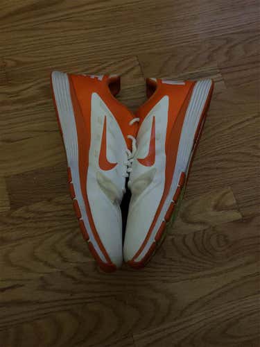 Nike Zoom Turf Shoes Orange Men's 12.5