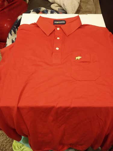 Jack Nicklaus Red Adult Men's Extra Large Shirt