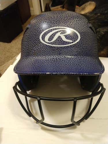 For Mmullikin Blue Rawlings and Orange Easton Batting Helmets