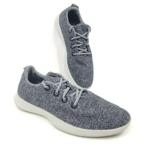 Allbirds Mens Wool Runners Natural Grey Sole Comfort Shoes Size 10 Pre Owned