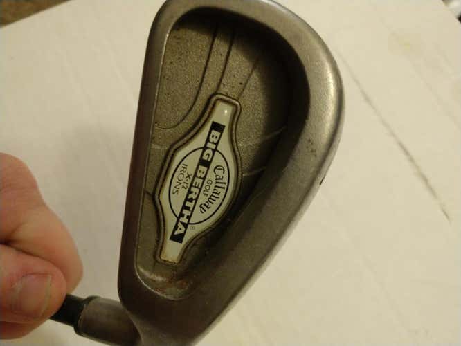 Men's Callaway X-12 Right Handed 7 Iron Big Bertha Regular Flex Graphite Shaft