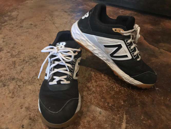 Black Adult Men's 9.5 (Women's 10.5) Turf Cleats New Balance