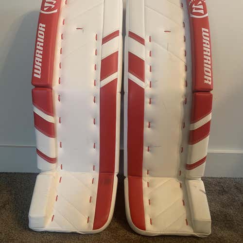 White Senior 33" Ritual G3 Goalie Leg Pads