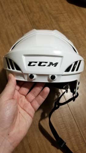 White Large CCM Fitlite 60 Helmet