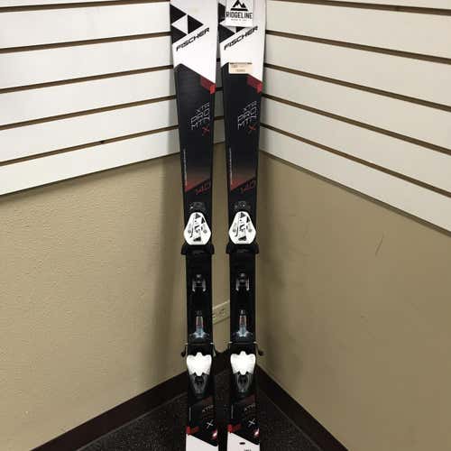 New Fischer XTR Pro Mtn X 140cm Skis With Bindings Max Din 10