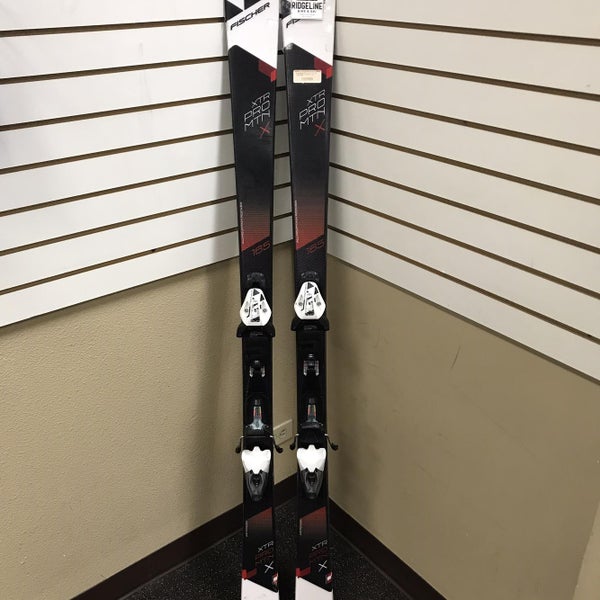 New Fischer XTR Pro Mtn X 165cm Skis With Bindings