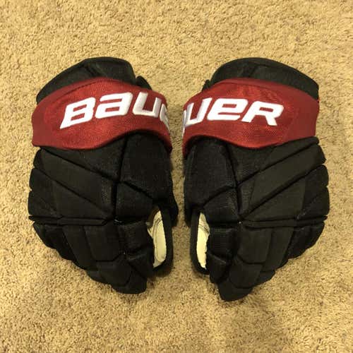 Black Senior Vapor 1X Lite Gloves 14" Pro Stock