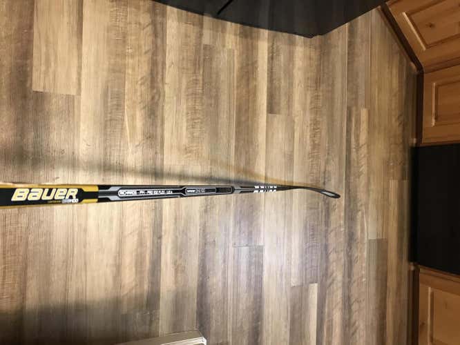 New Senior Bauer Left Handed Hockey Stick, Heel Curve