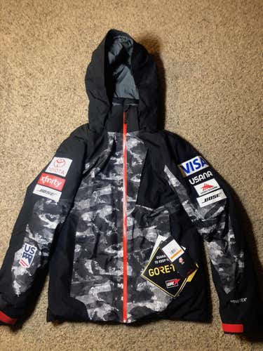 New US SKI TEAM Camo Men's Small Spyder Chambers Jacket