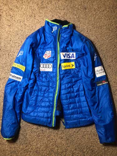 New Men's Bjorn Daehlie US SKI TEAM Medium Lightweight Puffy Jacket