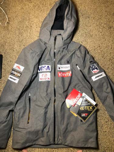 New US SKI TEAM Men's Medium Spyder Jacket