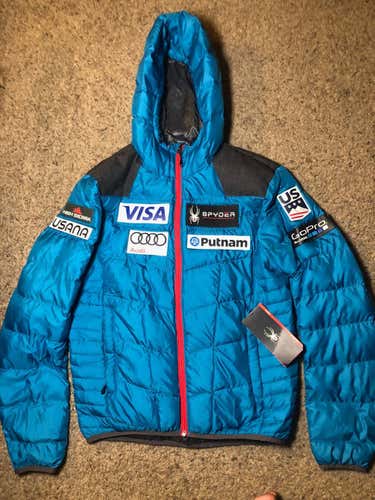 New US SKI TEAM Men's Small Spyder Jacket