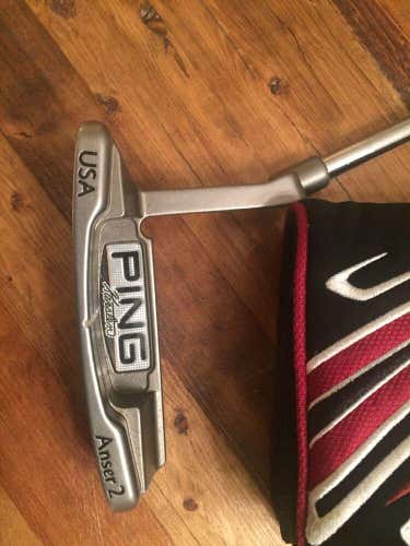 Ping Karsten Anser 2 Putter Black Dot RH 33” w New Ping Blackout Grip & HC