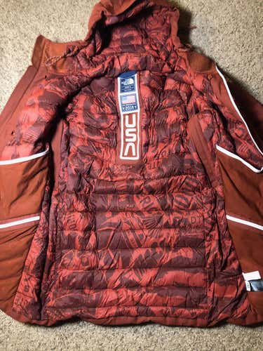 Men's 2018 US SKI TEAM Olympic Freeskiing Sz Small North Face Jacket