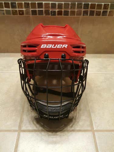 Small Bauer IMS 5.0 Helmet with Profile II cage