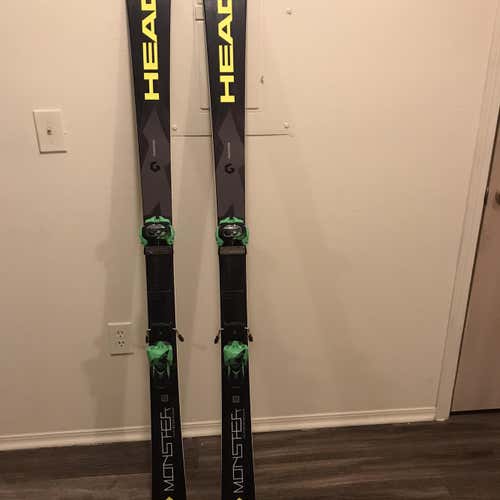 Head Monster 83X Skis 177 With Tyrolia Attack2 13 Bindings