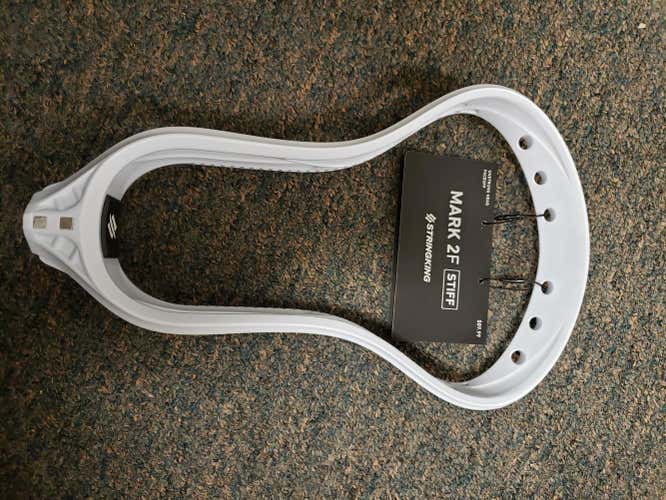 New FOGO StringKing Unstrung Mark 2F Stiff Head in White