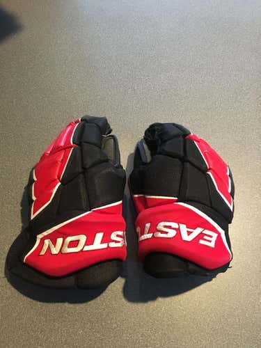 Black Senior Easton Gloves 14"