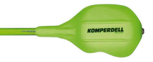 bundle KOMPERDELL poles SL w/ World Cup Punch Covers (hand guards) slalom - National Team - 125 cm