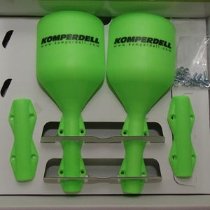 KOMPERDELL Small Punch Covers - SL ski pole guards - SLALOM - race hand protectors