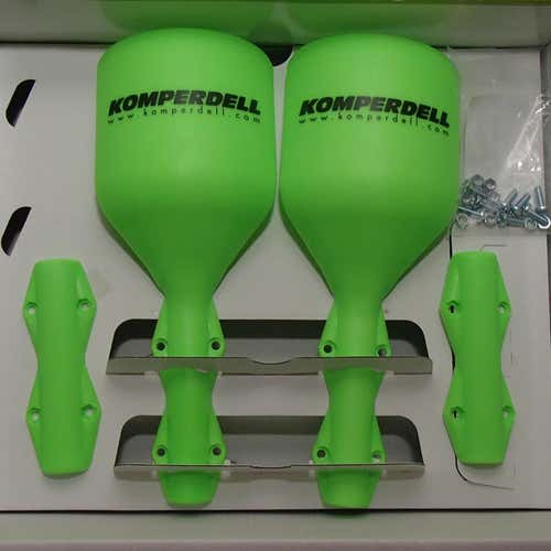KOMPERDELL Small Punch Covers - SL ski pole guards - SLALOM - race hand protectors