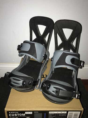 Men's Medium custom Snowboard Bindings All Mountain