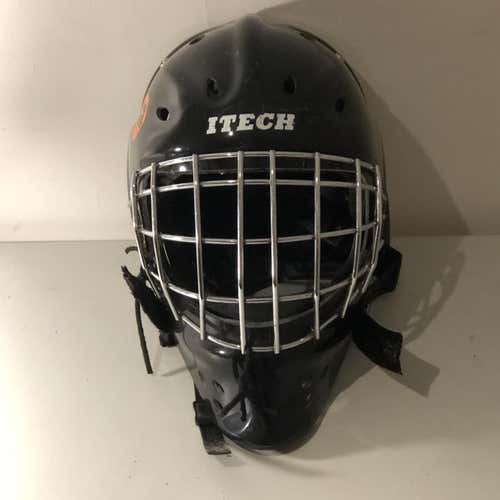 Black Senior Itech Profile 2000 Medium Goalie Mask