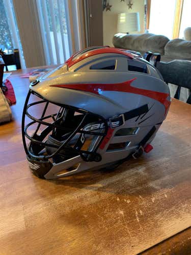 Gray Youth Player Cs Helmet