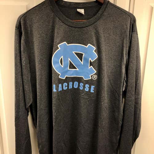 Gray Men's Extra Large UNC Lacrosse Shirt
