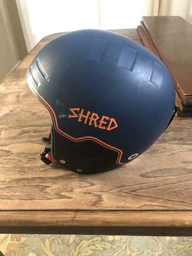 Medium/Large Shred Basher Helmet FIS Legal