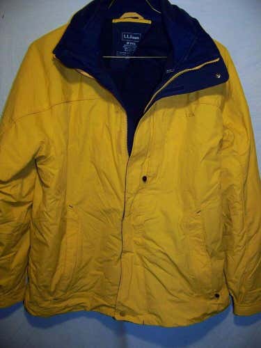 LL Bean 3-in-1 Winter Jacket, Men's Medium, Zip Out Liner Jacket