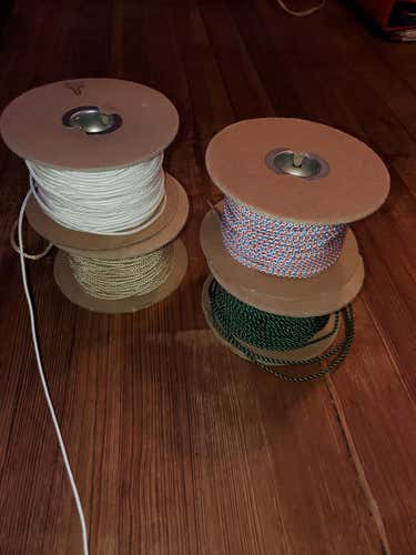 100 yard spools of sidewall and crosslace