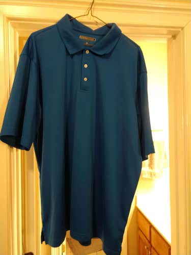 Cypress Club Blue Adult Men's XXL Golf Polo Shirt