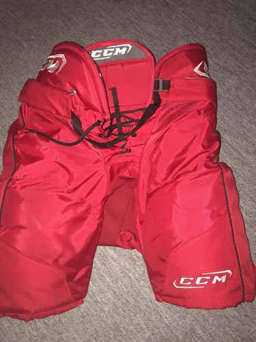 Red Senior Medium CCM U+ Fit 05 Hockey Pants