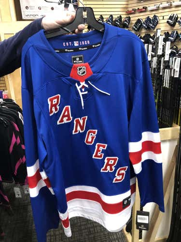 New Fanatics Rangers Jersey-Size Large & XL Bundle