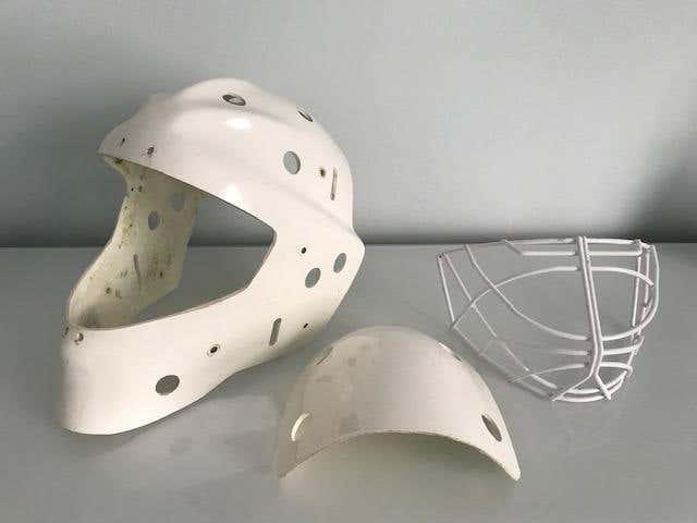 Vintage Van Velden Goalie Mask SR M/L w/New Cage *Refurb Ready*