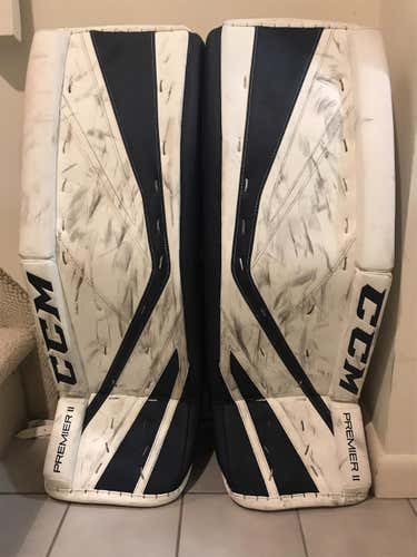 Blue Senior 33" Premier II Pro Goalie Custom Pro Stock Pads