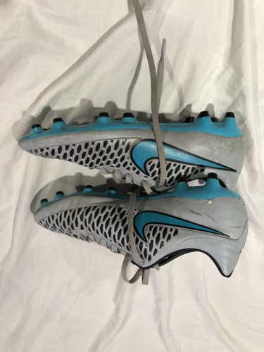 Blue 8.0 (Women's 9.0) Molded Cleats Nike Cleats