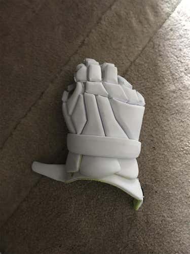 White  Player Nike Lacrosse Gloves 13"