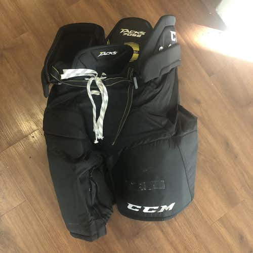 Black Senior Large Tacks 7092 Hockey Pants