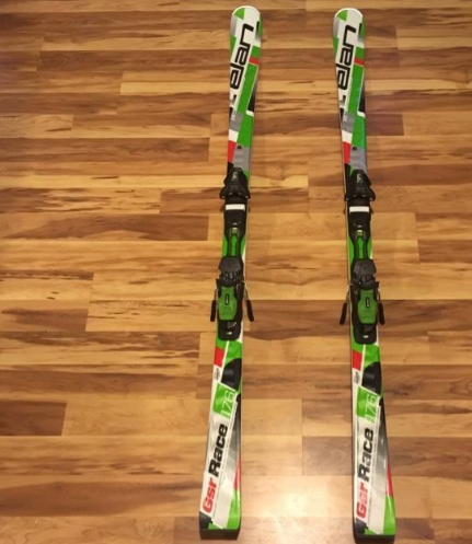 Kid's Elan Racing Skis Without Bindings